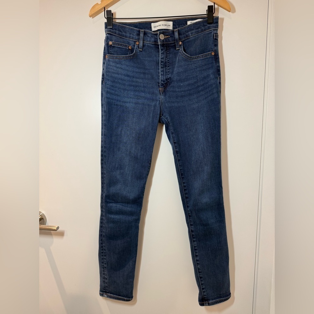 Aritzia Denim Forum The Lola Mid Rise Skinny 28L Jeans size 27 - Picture 2 of 10